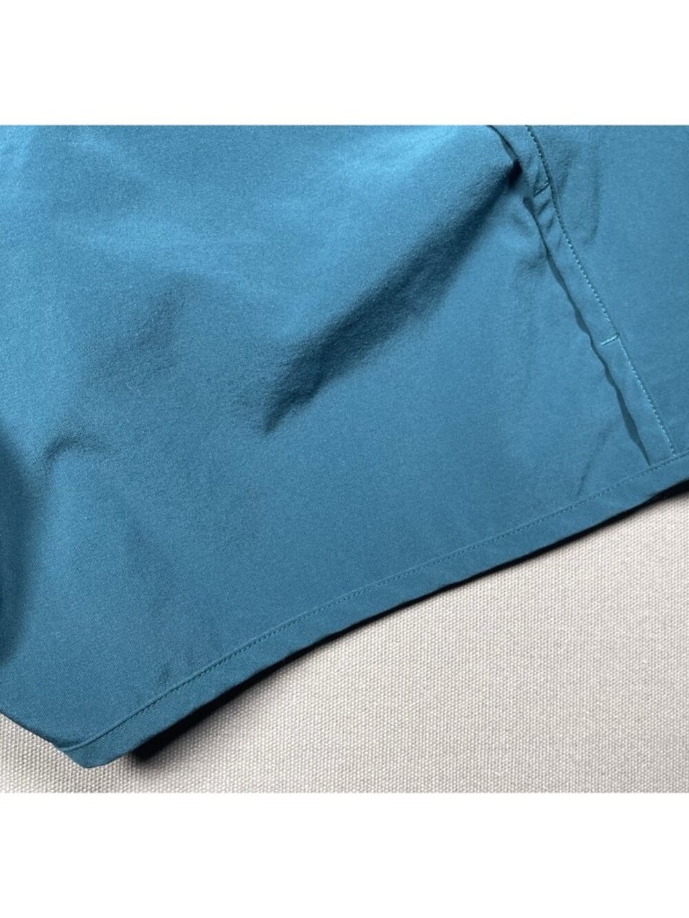 Lululemon Run Times Athletic Lined Teal Blue Shorts Inseam 4" - Women Size 4 - Picture 8 of 16